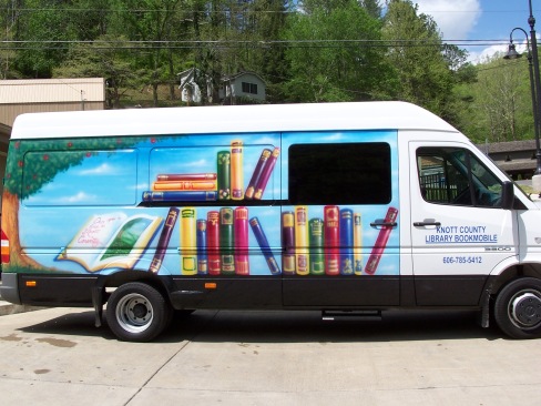 A bookmobile! Image from knottcountylibrary.com